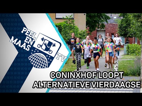 Coninxhof loopt alternatieve vierdaagse - 28 juni 2021 - Peel en Maas TV Venray