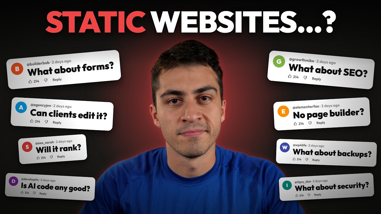 Every Question I Get About Static Websites, Answered