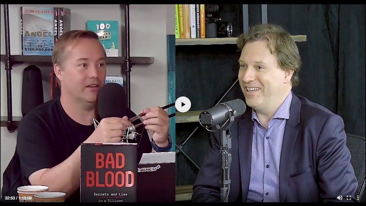 The Theranos Story: how WSJ's John Carreyrou revealed fraud & deception in "BAD BLOOD" E828