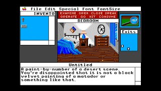 Apple IIGS Game: Deja Vu 2 (1989 Mindscape)