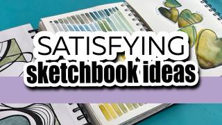 7 Sketchbook IDEAS to FILL your Sketchbook