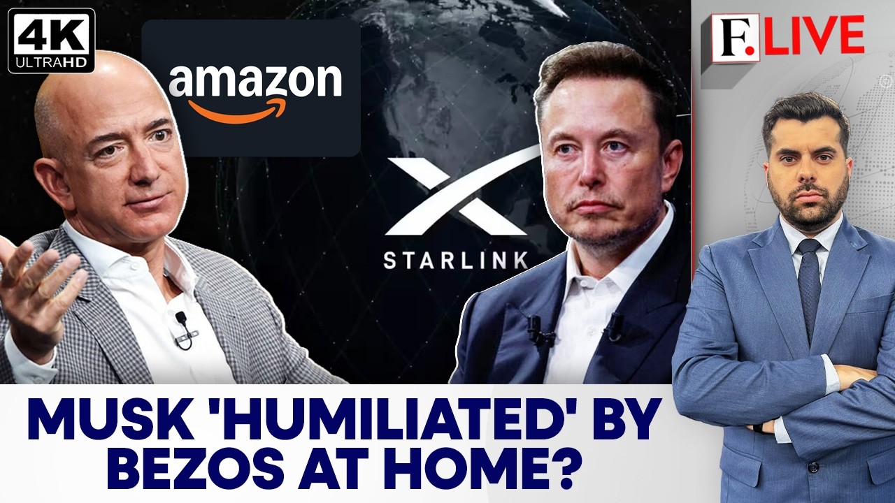Bezos vs Musk: Amazon Beats Starlink to South Africa With Internet Launch | Firstpost Live | 4K