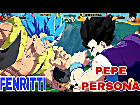 DBFZ FENRITTI VS PEPE PERSONA [Dragon Ball FighterZ]