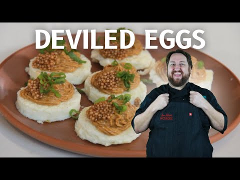 How to make DEVILED EGGS like you've never seen before!