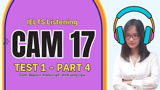 Cam 17 Listening Test 1 Part 4: Labyrinths (transcript, key, dịch tiếng Việt)