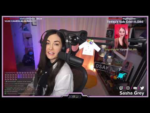 Sasha Grey VOD 08/April/2022 - Elden Ring