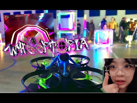 Whooptopia 2025 DVR Mashup!! | Open Class Track + Practice | Werdna FPV