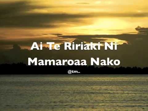 Ai te ririaki ni mamaroaa nako - Kiribati@tm..