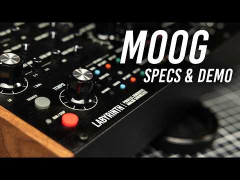 Moog Labyrinth Analog Synthesizer: An Endless Resource!