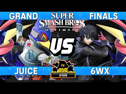 Smash Ultimate Tournament Grand Final - Juice (Falco / Greninja) vs 6WX (Joker / Greninja) - CNB 203