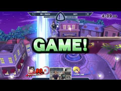 Sm4sh@Mines 112 - RRS|Zranzax (Bayonetta) Vs. Dusty (Toon Link) - Losers Semifinals