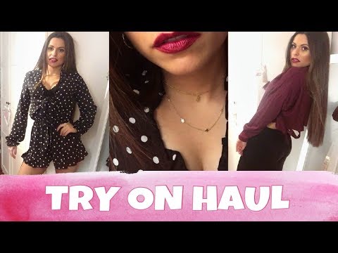 TRY ON HAUL: ROPA, ACCESORIOS, MAQUILLAJE y más | Bstyle