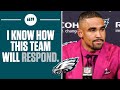 Jalen Hurts CONFIDENT Eagles will respond after loss to Commanders I FULL INTERVIEW
