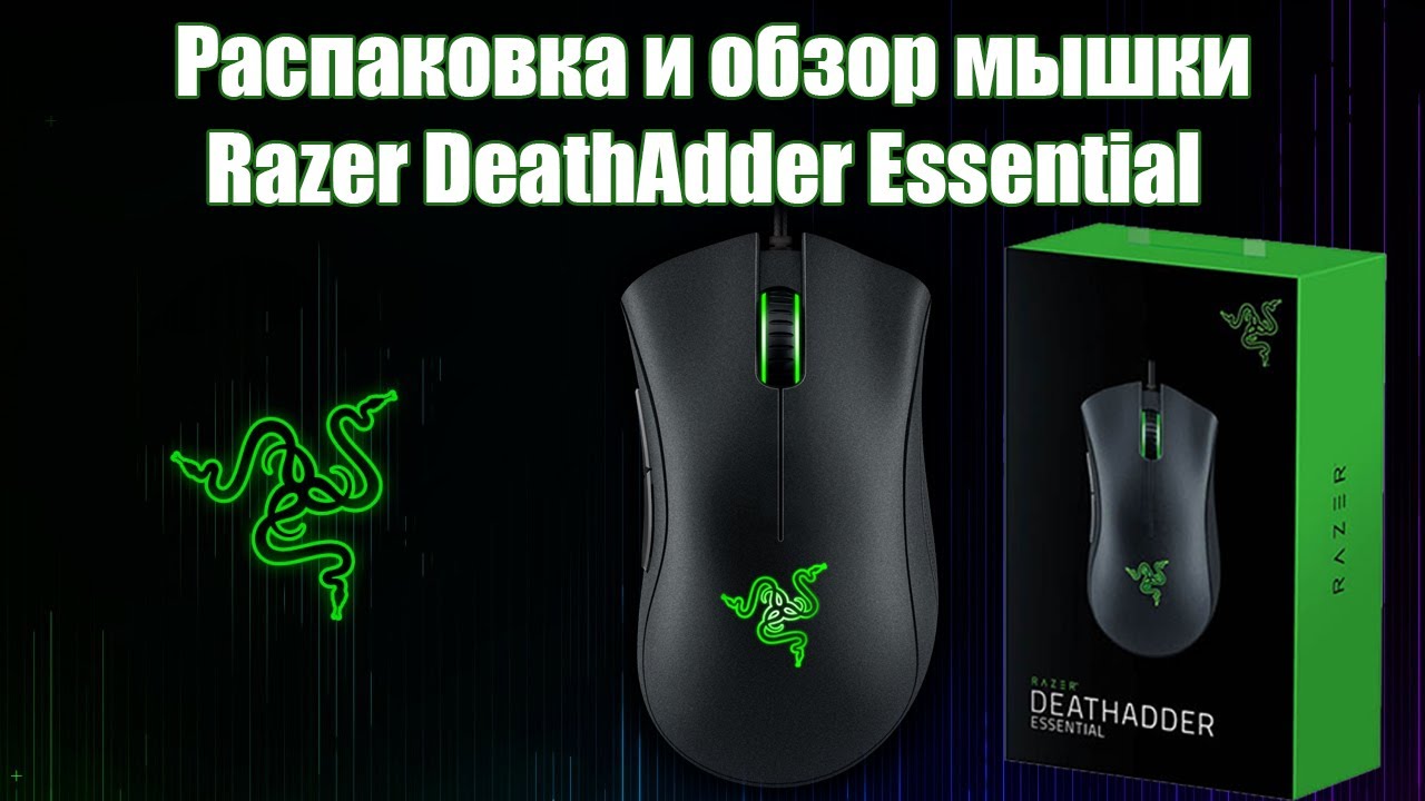 Мышь Razer DeathAdder Essential, черный