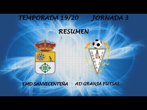 RESUMEN JORNADA 03 SANVICENTEÑA 6-11 GRANJA FUTSAL