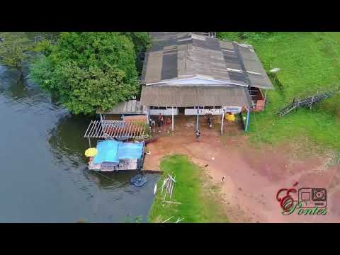 Cachoeira Grande Calçoene/Amapá no período do inverno