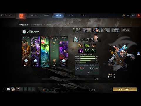 dota2mid Nisha Meepo - Alliance vs Secret