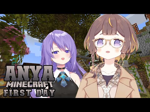 【Minecraft】With The NPC Tour Guide, Moona-simpai!【hololiveID 2nd Generation】