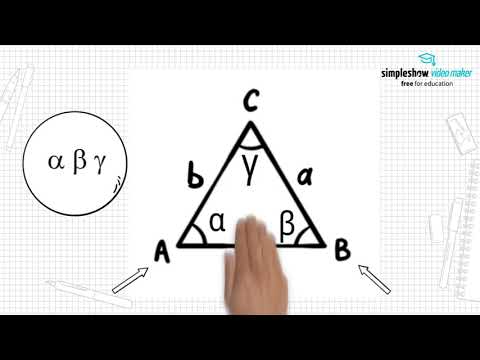 Dreiecke beschriften