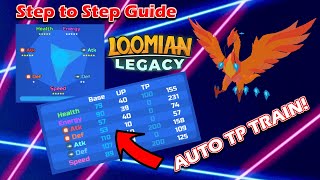 BEST Way to TP Train and AFK Farm XP | ROBLOX Loomian Legacy | Xeno Elite