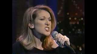 Celine Dion - Natural Woman on Letterman