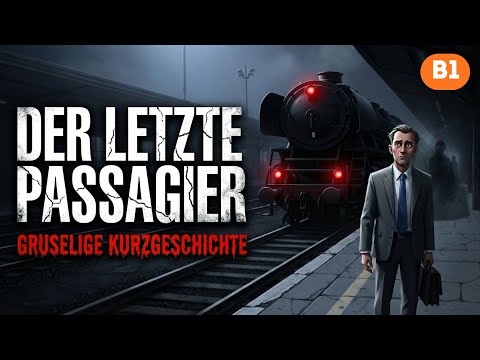 Gruselige Kurzgeschichte: Der letzte Passagier Deutsch  B1-Niveau Hörverstehen & Wortschatztraining