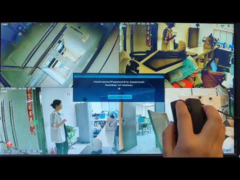 How to reset NVR admin password