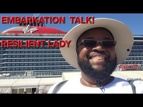 Thumbnail for Embarkation Talk! Virgin Voyages Resilient Lady. ⚓️🛳