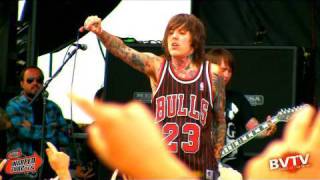 Bring Me The Horizon - Intro &amp; &quot;Diamonds Aren&#39;t Forever&quot; Live in HD! at Warped Tour 2010