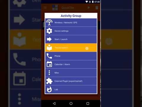 QuickTile Quick Settings 7+ Video