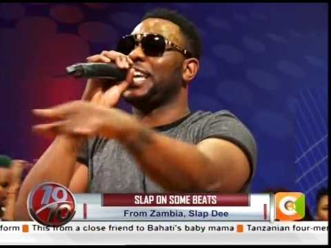 Zambia's Slap Dee performing on the ten #10Over10