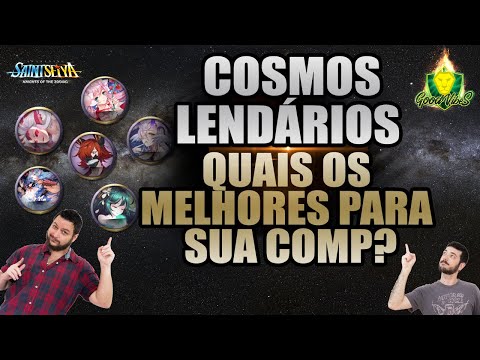 COSMOS LENDÁRIOS - Os MELHORES para as suas COMPS - Saint Seiya Awakening