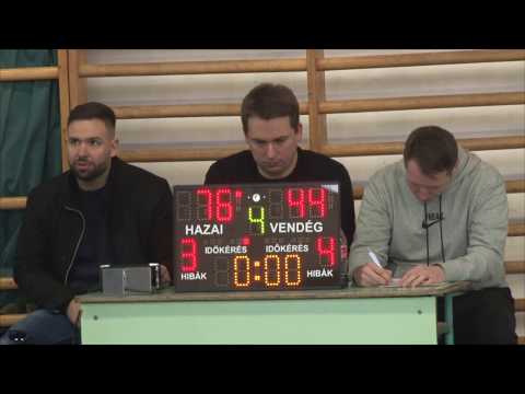 Pásztói SZSE Zöldördögök-Esztergom U18 kosárlabda 4.negyed Pest megyei junior bajnokság