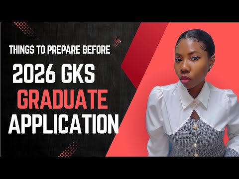 🚨🚨GKS-G 2026: WICHTIGE DINGE, DIE SIE VORBEREITEN SOLLTEN, UM IHRE BEWERBUNGSCHANCEN ZU VERBESSERN.