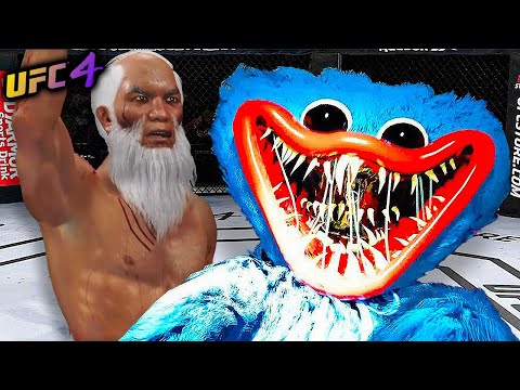 Huggy Wuggy vs. Old Bruce Lee - EA sports UFC 4 Rematch