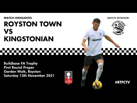 PENALTY HEARTBREAK FOR CROWS IN FA TROPHY - ROYSTON TOWN vs KINGSTONIAN - HIGHLIGHTS