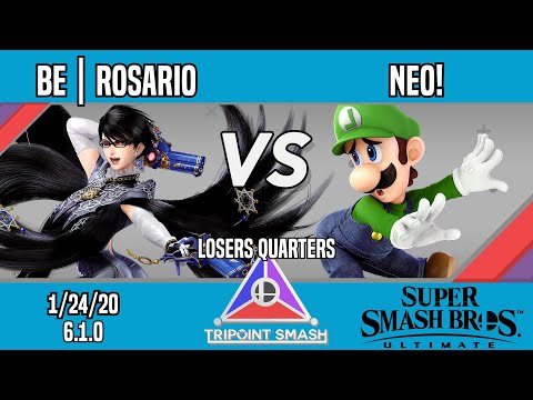 Tripoint Smash 94 - Losers Quarters - BE | Rosario(Bayonetta) Vs. NEO!(Luigi)
