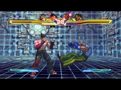 Street Fighter X Tekken: o WolfKrone o (Sakura-Jin) vs. SLEDGLAKE (Dudley-Hugo)  HD