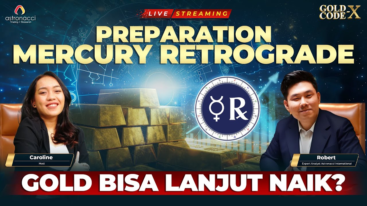 SIAP-SIAP!! Peluang Gold 1000 PIPS di Fase Mercury Retrograde