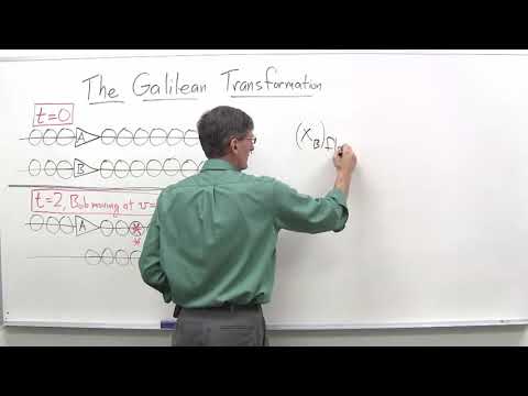 The Galilean transformation   Stanford University   Coursera