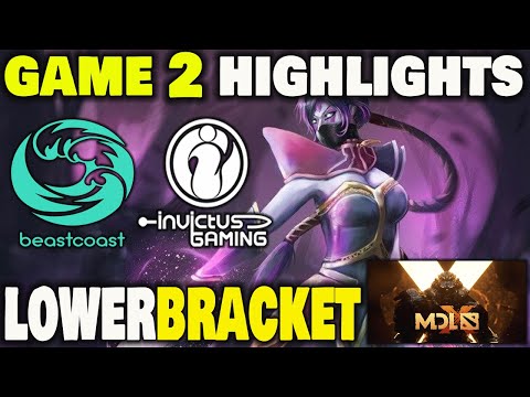 INVICTUS GAMING VS BEASTCOAST GAME 2 Highlights MDL Chengdu Major Lower Bracket