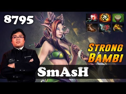 SmAsH Bambi Enchantress | 8795 MMR Dota 2