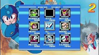 脳筋がやる！！ロックマン2初見実況プレイパート2(クイックマンステージ)