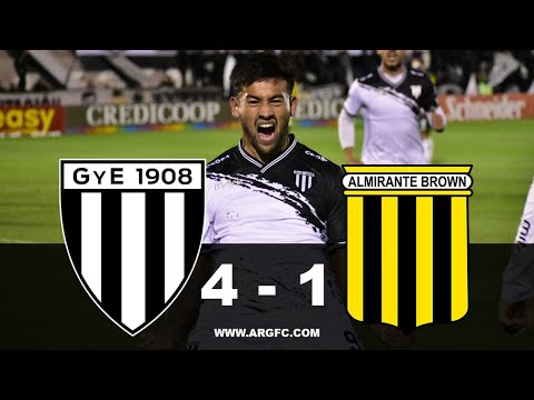 ¡GANÓ EL LOBO! Gimnasia 4-1 Almirante Brown
