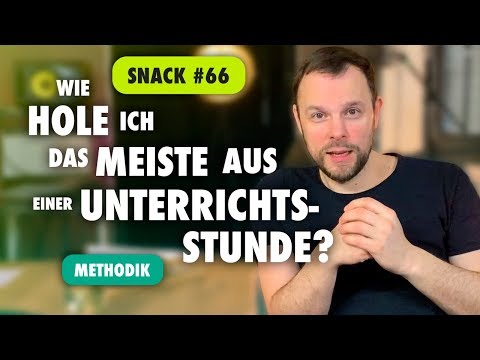 CBM Snack 66 - Wie du das meiste aus eine Unterrichtsstunde rausholst?
