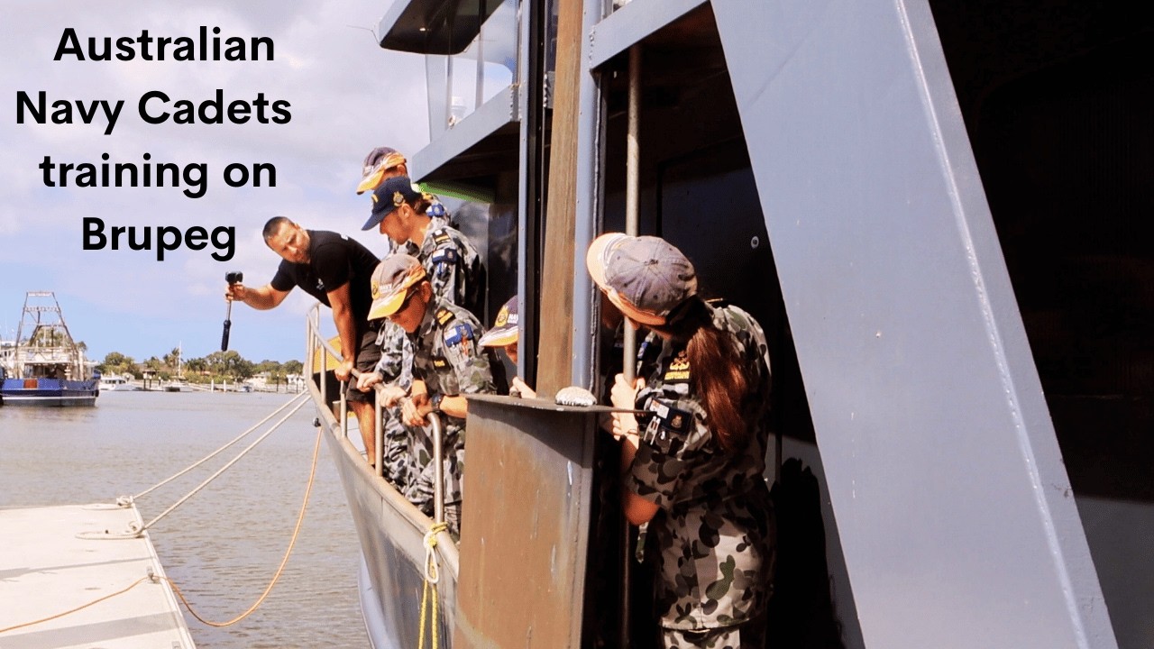 Australian Navy Cadets training on Brupeg - Ep.372