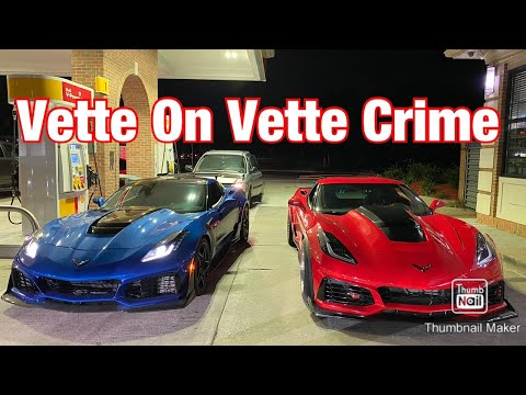 MODDED C7 Z06 And 1000 Horsepower Mustang Calls Out My ZR1!!