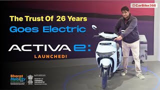 Honda Activa e Launched ft. Bharat Mobility !