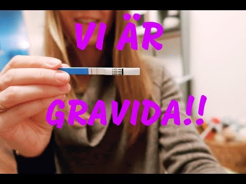 VI ÄR GRAVIDA!!