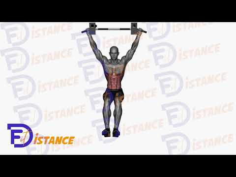 Exercice Levées de jambes suspendues